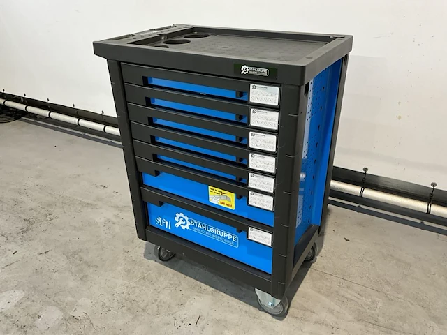 Stahlgruppe - 212 stuks - gereedschapswagen - afbeelding 9 van  15