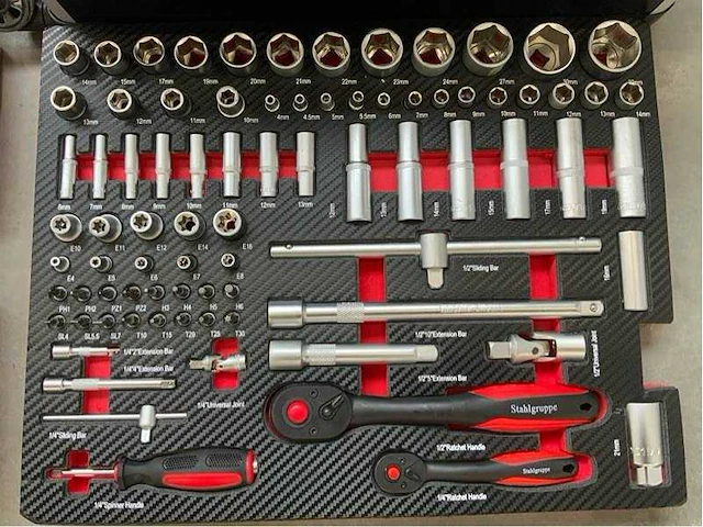 Stahlgruppe - 238-delig - gereedschapskoffer (10x) - afbeelding 5 van  11