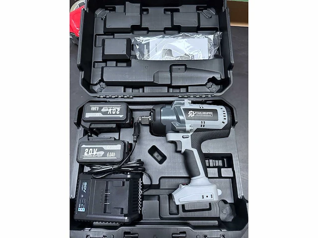 Stahlgruppe - ap20-26 - 1600nm - slagmoersleutel, 2 accu's en oplader - afbeelding 1 van  5