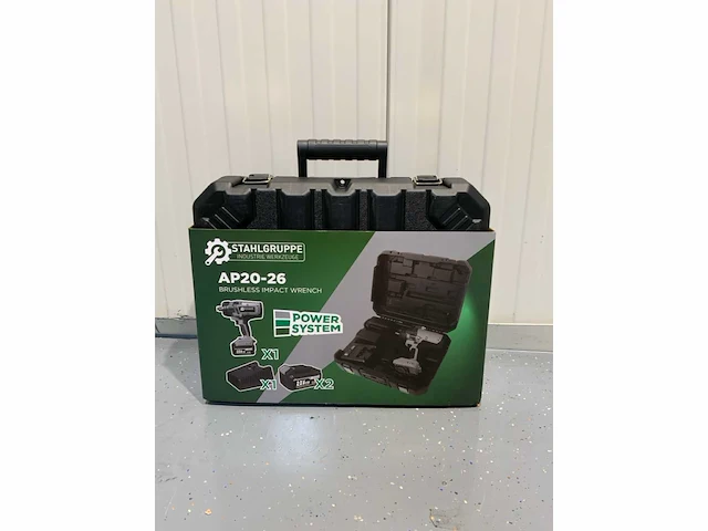 Stahlgruppe - ap20-26 - 1600nm - slagmoersleutel, 2 accu's en oplader - afbeelding 5 van  8