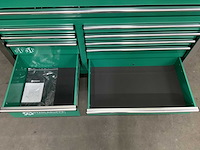 Stahlgruppe - gereedschapswagen jumbo xxl prof 11 laden + 4 in 1 accu gereedschapsset - afbeelding 12 van  15