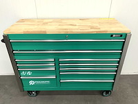 Stahlgruppe - gereedschapswagen jumbo xxl prof 11 laden + 4 in 1 accu gereedschapsset - afbeelding 5 van  15