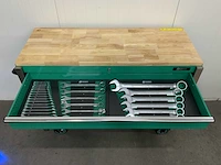 Stahlgruppe - gereedschapswagen jumbo xxl prof 11 laden + 4 in 1 accu gereedschapsset - afbeelding 12 van  15