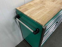 Stahlgruppe - gereedschapswagen jumbo xxl prof 11 laden + 4 in 1 accu gereedschapsset - afbeelding 5 van  15