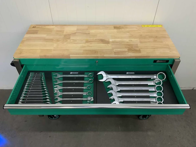 Stahlgruppe - gereedschapswagen jumbo xxl prof 11 laden + 4 in 1 accu gereedschapsset - afbeelding 12 van  15