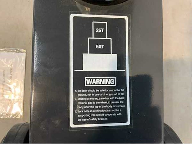 Stahlgruppe - hydrolic heber 50-t - garagekrik - afbeelding 5 van  10