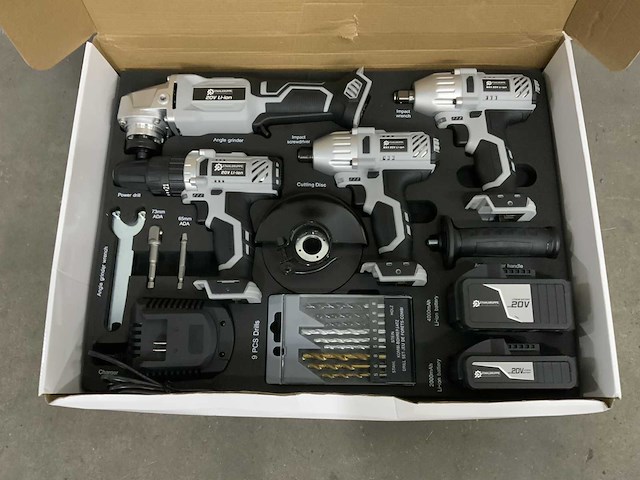 Stahlgruppe - jumbo - gereedschapswagen + 4 in 1 accugereedschap - afbeelding 6 van  14