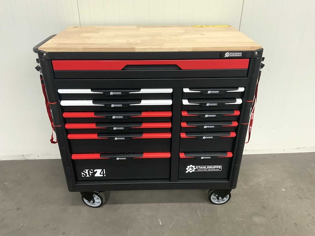 Stahlgruppe - jumbo - gereedschapswagen + 4 in 1 accugereedschap - afbeelding 8 van  14