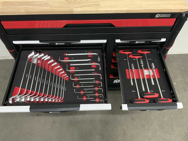 Stahlgruppe - jumbo - gereedschapswagen + 4 in 1 accugereedschap - afbeelding 12 van  14