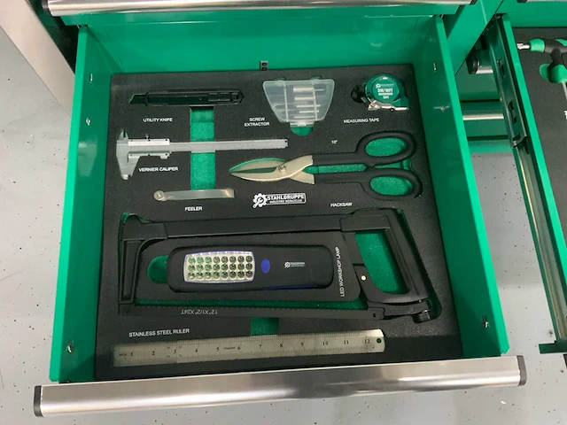 Stahlgruppe - jumbo xxl prof - gereedschapswagen11 laden 386 pcs - afbeelding 5 van  15