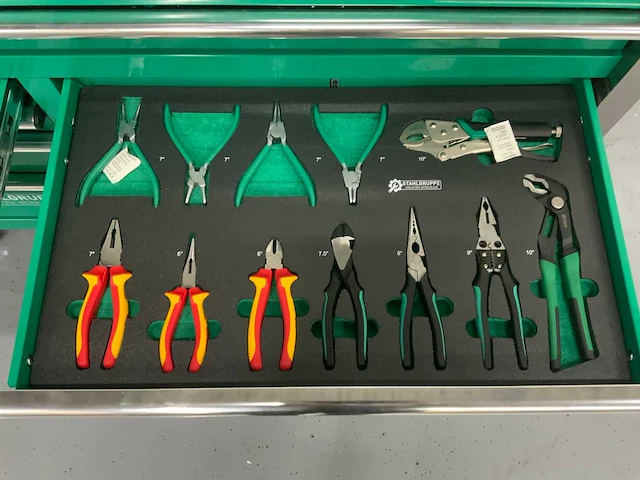 Stahlgruppe - jumbo xxl prof - gereedschapswagen11 laden 386 pcs - afbeelding 14 van  15