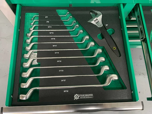 Stahlgruppe - jumbo xxl prof - gereedschapswagen11 laden 386 pcs - afbeelding 15 van  15