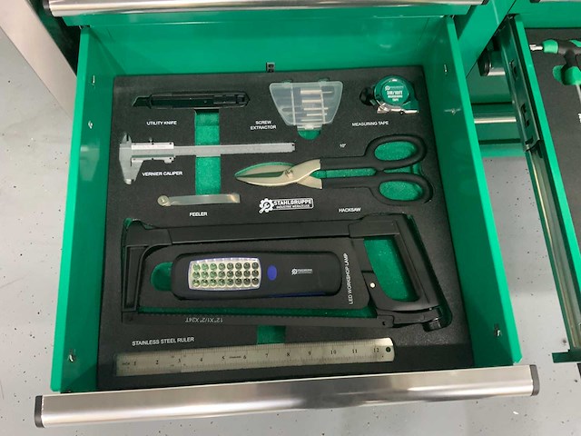 Stahlgruppe - jumbo xxl prof - gereedschapswagen11 laden 386 pcs - afbeelding 5 van  15