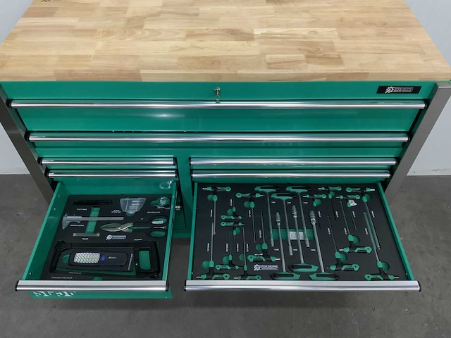 Stahlgruppe - jumbo xxl prof + 4 in 1 set - gereedschapswagen - afbeelding 2 van  15