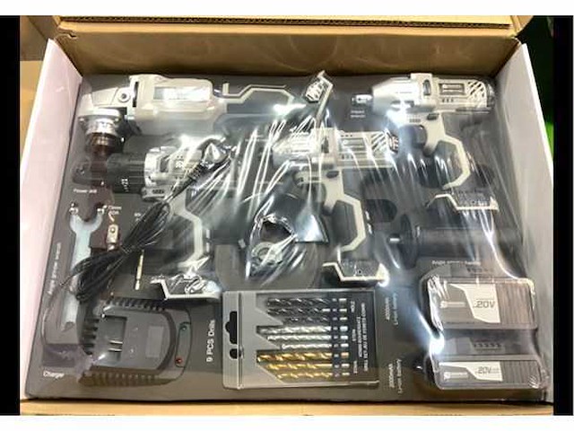 Stahlgruppe - powertool set 4 machines incl accu's - afbeelding 4 van  24