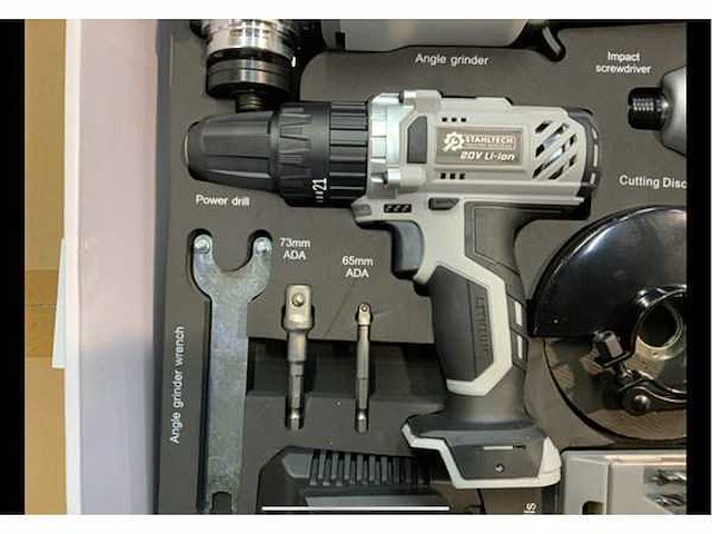 Stahlgruppe - powertool set 4 machines incl accu's - afbeelding 6 van  24