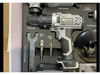 Stahlgruppe - powertool set 4 machines incl accu's - afbeelding 6 van  24