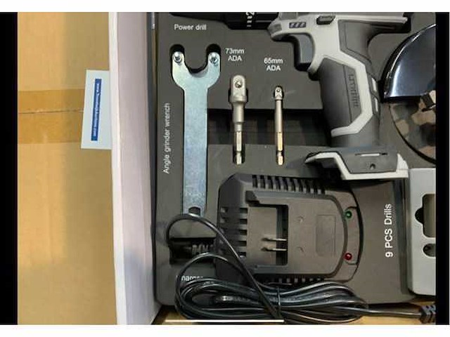 Stahlgruppe - powertool set 4 machines incl accu's - afbeelding 7 van  24