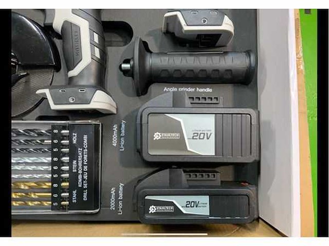 Stahlgruppe - powertool set 4 machines incl accu's - afbeelding 11 van  24