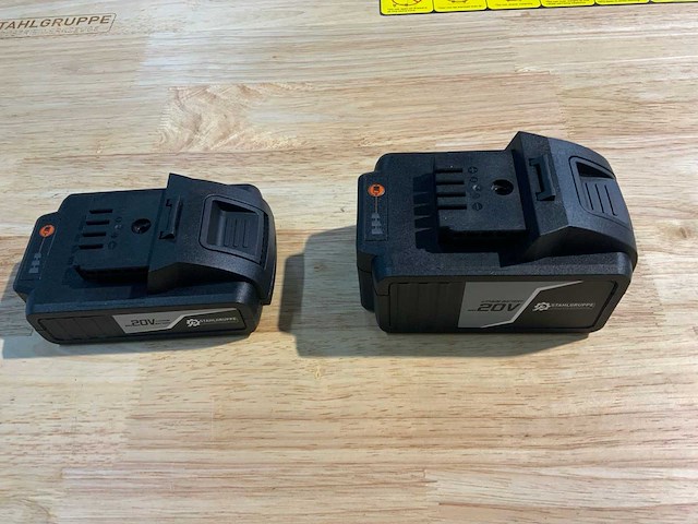 Stahlgruppe - powertool set 4 machines incl accu's - afbeelding 17 van  24