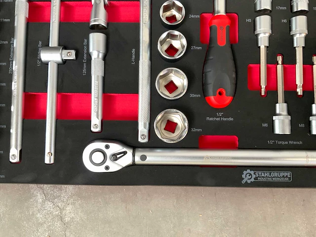 Stahlgruppe - sg24 - 294delig - gereedschapswagen - afbeelding 3 van  20
