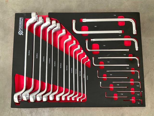 Stahlgruppe - sg24 - 294delig - gereedschapswagen - afbeelding 8 van  20