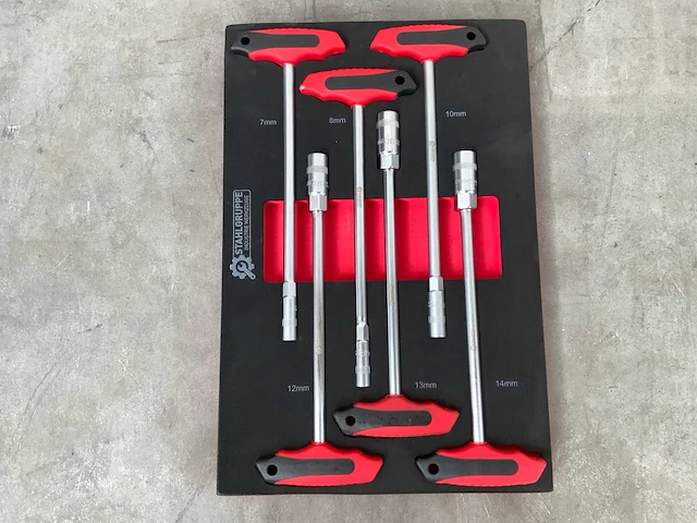 Stahlgruppe - sg24 - 294delig - gereedschapswagen - afbeelding 7 van  20