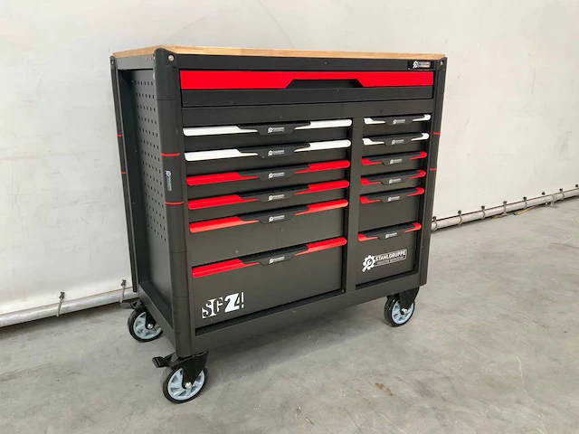 Stahlgruppe - sg24 - 294delig - gereedschapswagen - afbeelding 1 van  20