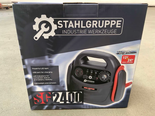 Stahlgruppe - sg2400 - startbooster 12/24v - afbeelding 8 van  9