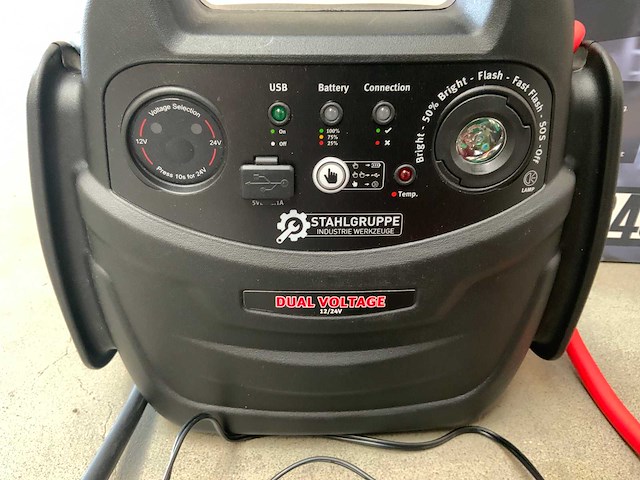 Stahlgruppe - sg2400 - startbooster 12/24v - afbeelding 4 van  9