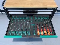 Stahlgruppe - sg36 - gereedschapswagen, 7 laden 307 pcs gereedschap - afbeelding 10 van  13