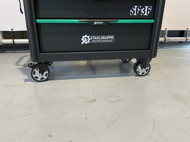 Stahlgruppe - sg36 - gereedschapswagen, 7 laden 307 pcs gereedschap - afbeelding 3 van  13
