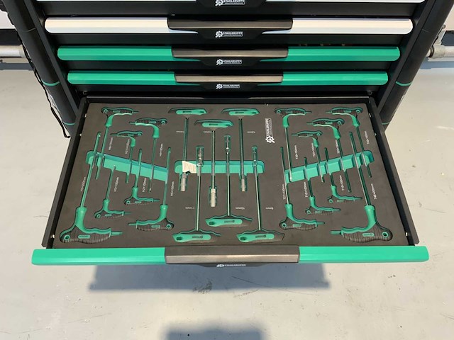 Stahlgruppe - sg36 - gereedschapswagen, 7 laden 307 pcs gereedschap - afbeelding 12 van  13