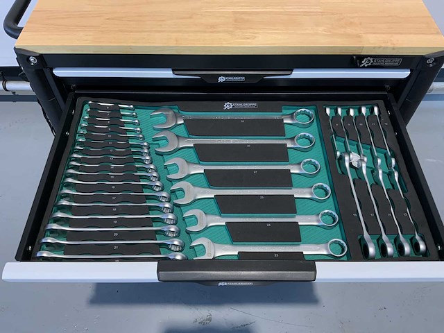 Stahlgruppe - sg36 - gereedschapswagen, 7 laden 307 pcs - afbeelding 9 van  13