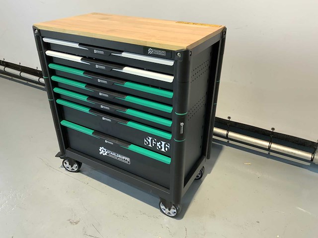 Stahlgruppe - sg36 - gereedschapswagen, 7 laden 307 pcs - afbeelding 3 van  13