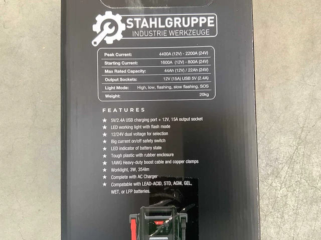 Stahlgruppe - sg5000 - startkabel - afbeelding 13 van  13
