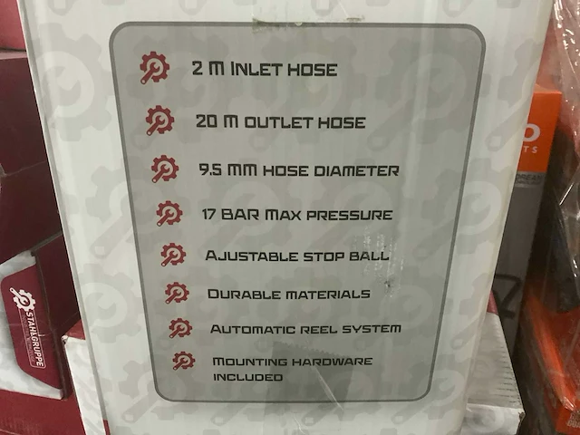 Stahlgruppe - sglt20m - luchtslanghaspel - afbeelding 8 van  8