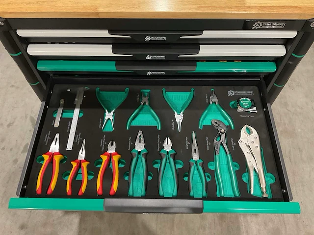 Stahlgruppe 7 laden met 307 pcs sg36 nl181477240227 werkbank - afbeelding 6 van  18