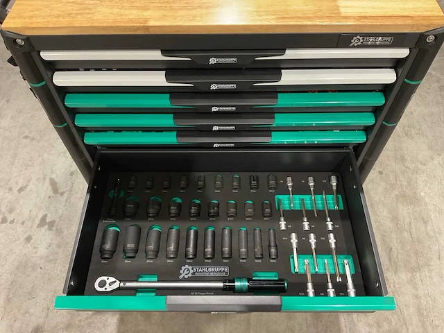 Stahlgruppe 7 laden met 307 pcs sg36 nl181477240227 werkbank - afbeelding 8 van  18