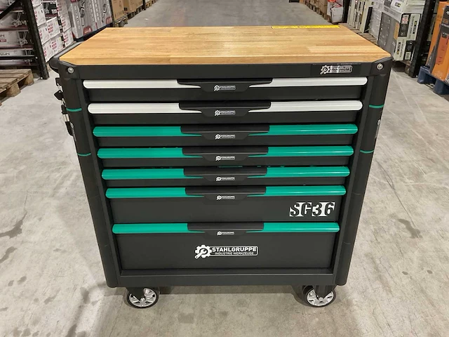 Stahlgruppe 7 laden met 307 pcs sg36 nl181477240227 werkbank - afbeelding 1 van  18