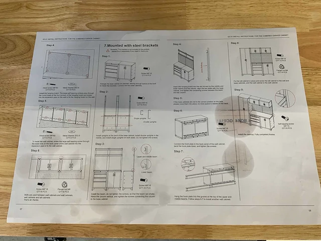 Stahlgruppe gc-01 werkbank met kasten en opbergruimte - afbeelding 6 van  17