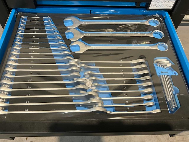 Stahlgruppe gereedschapswagen 7 laden, 212 pcs gereedschap - afbeelding 8 van  15