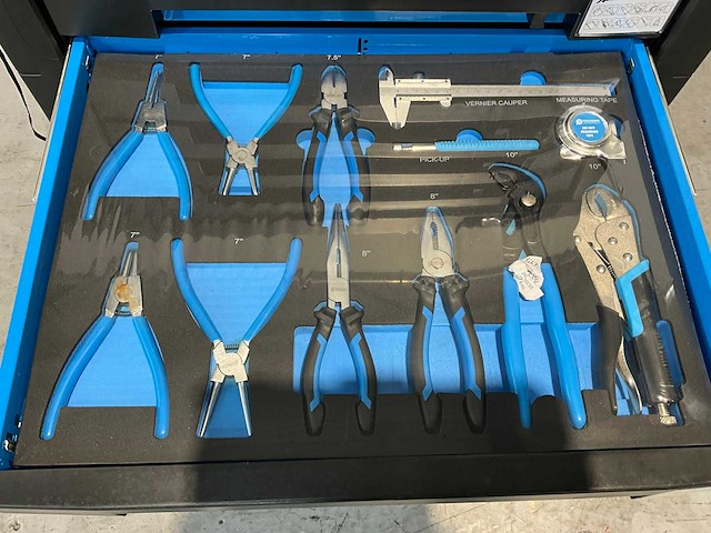 Stahlgruppe gereedschapswagen 7 laden, 212 pcs gereedschap - afbeelding 3 van  15