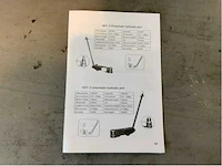 Stahlgruppe hydrolic jack 80t-3 pnm garagekrik - afbeelding 11 van  13