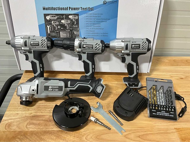 Stahlgruppe multi-tool 4 in 1 combopack schroeftol set - afbeelding 1 van  11