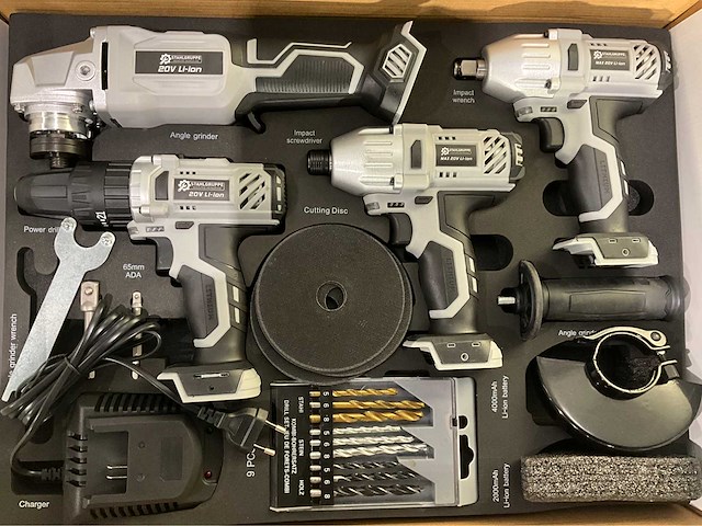 Stahlgruppe multi-tool 4 in 1 combopack schroeftol set - afbeelding 1 van  11