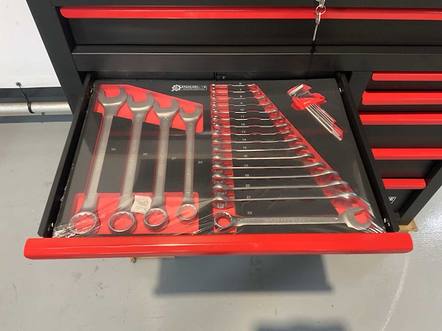 Stahlgruppe sg11 gereedschapswagen 11 laden 269 pcs - afbeelding 7 van  17