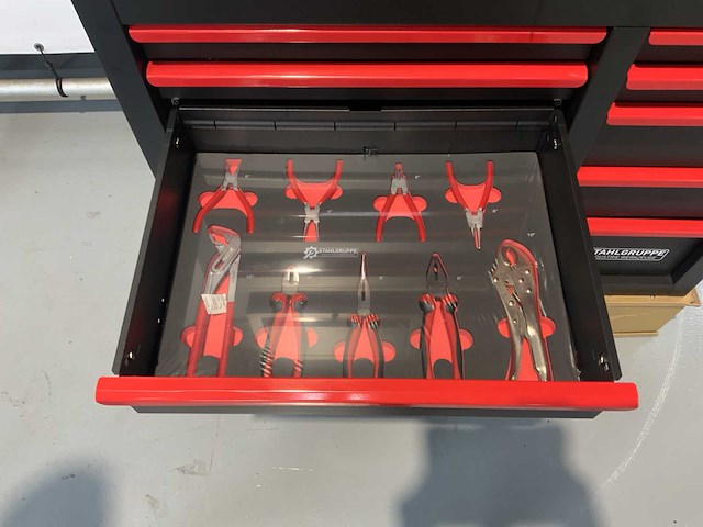 Stahlgruppe sg11 gereedschapswagen 11 laden 269 pcs - afbeelding 9 van  17
