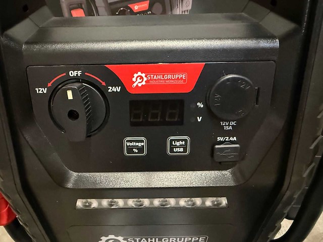 Stahlgruppe sg5000 startbooster - 12v 24v - professional - 4400a piek - afbeelding 3 van  5