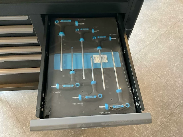 Stahlgruppe xl 471 sg22 gereedschapswagen gevuld - afbeelding 6 van  19